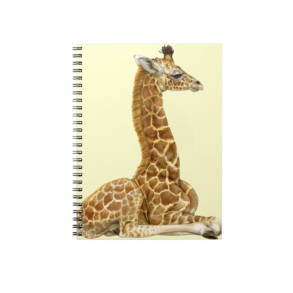 [651-J] Giraffe Calf Journal