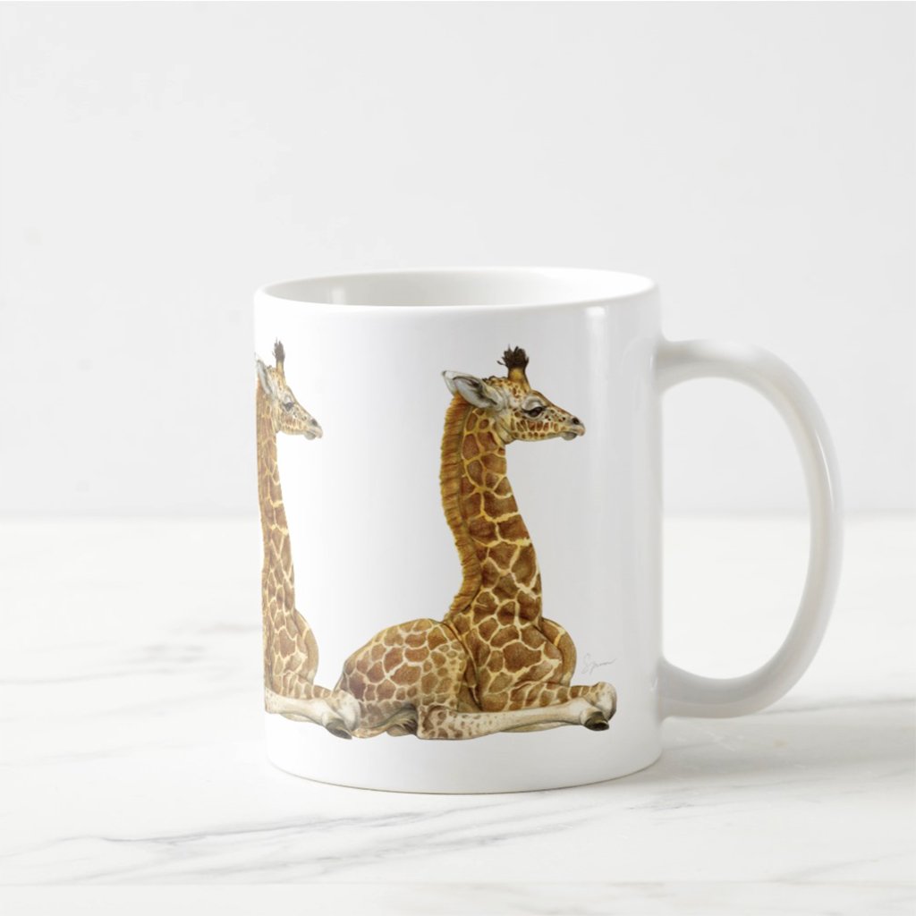[651-CMG] Giraffe Calf Mug