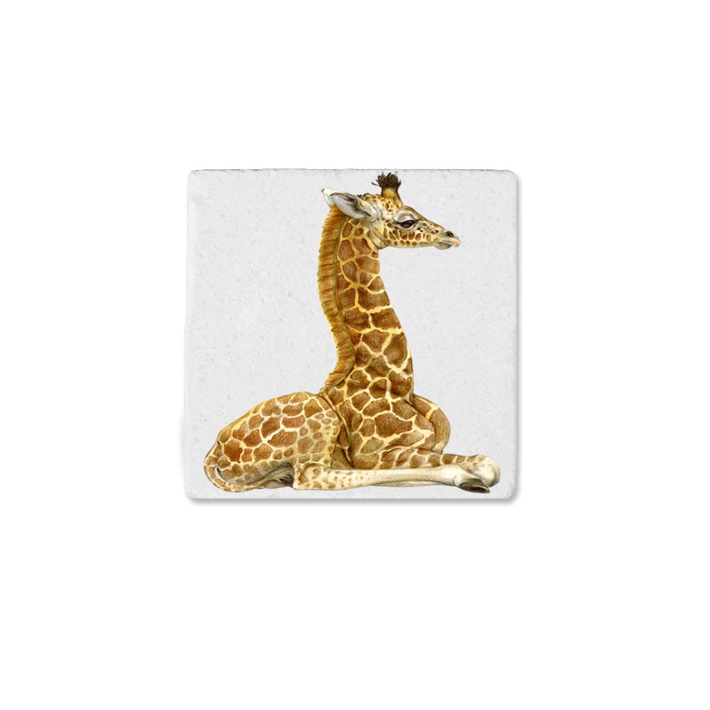[CST-651] Giraffe Calf Coasters
