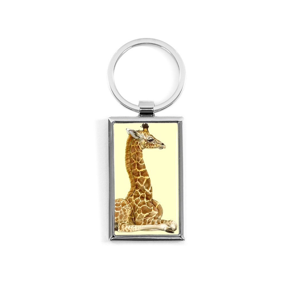 [651-KR] Giraffe Calf Key Ring